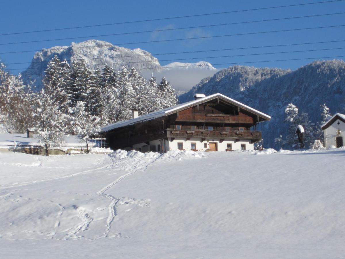 Ferienwohnung Haus TIROL Thiersee Exterior foto